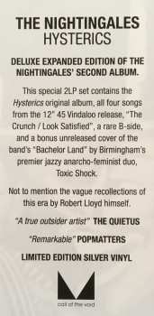2LP The Nightingales: Hysterics CLR | DLX | LTD