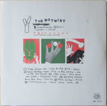 3LP The Notwist: Superheroes, Ghostvillains + Stuff