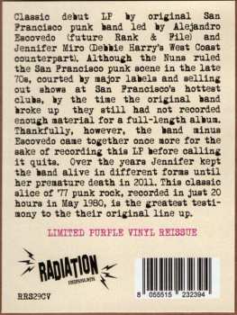 LP The Nuns: The Nuns LTD | CLR