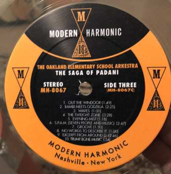 2LP The Oakland Elementary School Arkestra: The Saga Of Padani CLR