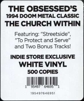 2LP The Obsessed: The Church Within CLR | LTD