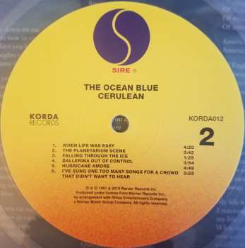 LP The Ocean Blue: Cerulean LTD | CLR