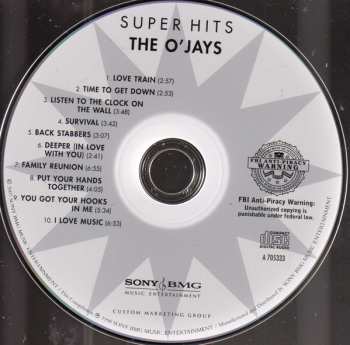 CD The O'Jays: Super Hits