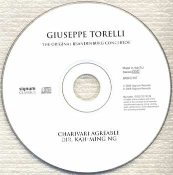 CD Giuseppe Torelli: The Original Brandenburg Concertos