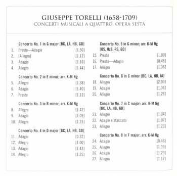CD Giuseppe Torelli: The Original Brandenburg Concertos