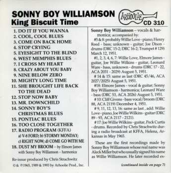 CD Sonny Boy Williamson: King Biscuit Time