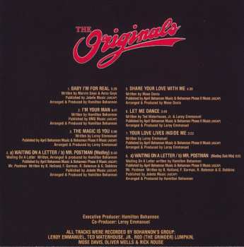 CD The Originals: Baby I'm For Real