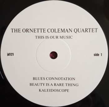 LP The Ornette Coleman Quartet: This Is Our Music