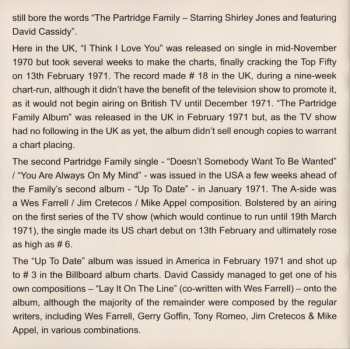 CD The Partridge Family: The Partridge Family Album / Up To Date