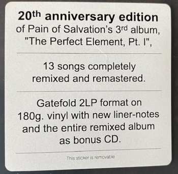2LP/CD Pain Of Salvation: The Perfect Element, Pt. I (Anniversary Mix 2020)