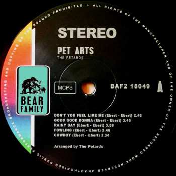 2LP The Petards: Pet Arts