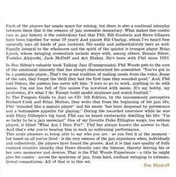 CD The Phil Woods Quintet: American Songbook