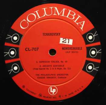 LP The Philadelphia Orchestra: Capriccio