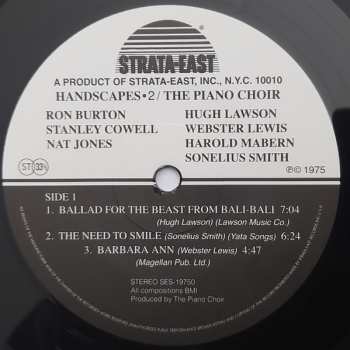 LP The Piano Choir: Handscapes 2 LTD