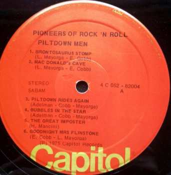 LP The Piltdown Men: Pioneers Of Rock'n Roll
