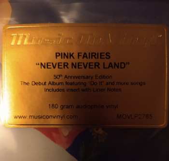 LP The Pink Fairies: Never-Neverland