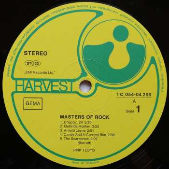 LP Pink Floyd: Masters Of Rock