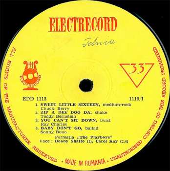 LP The Playboys: The Playboys