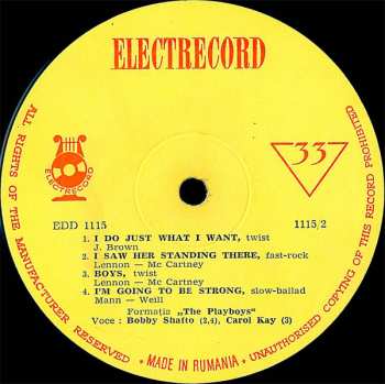 LP The Playboys: The Playboys