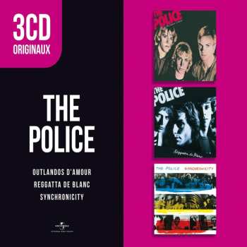 3CD/Caja The Police: Outlandos D'Amour - Reggatta De Blanc - Synchronicity