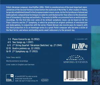 CD Daniel Wnukowski: En Hommage Józef Koffler