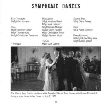 CD U.S. Marine Band: Symphonic Dances