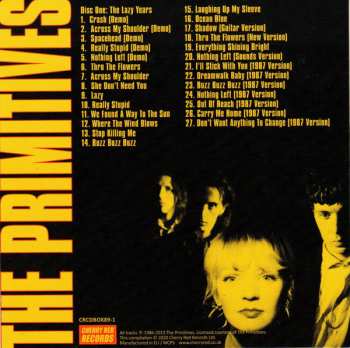 5CD/Caja The Primitives: Bloom! The Full Story 1985-1992