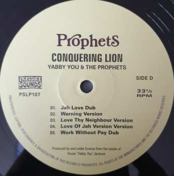 2LP The Prophets: Conquering Lion