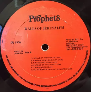 The Prophets: Walls Of Jerusalem