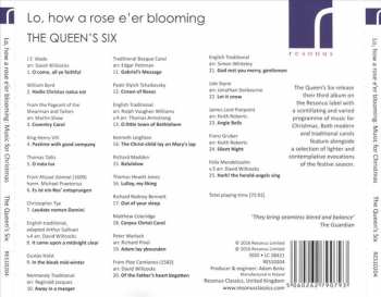 CD The Queen's Six: Lo, How A Rose E'er Blooming: Music For Christmas