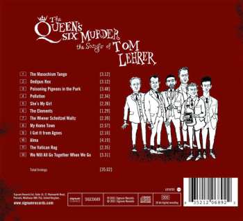 CD The Queen's Six: The Queen's Six Murder The Songs Of Tom Lehrer