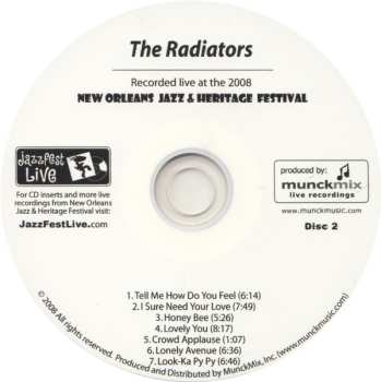 2CD The Radiators: Live At The 2008 New Orleans Jazz & Heritage Festival