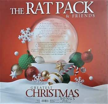 LP The Rat Pack: The Rat Pack & Friends Greatest Christmas Songs