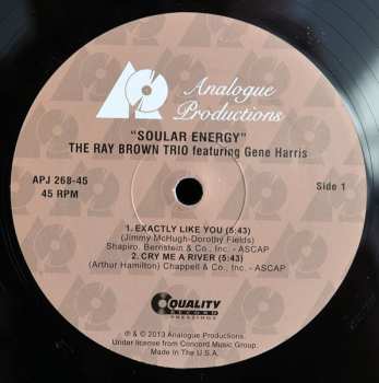 2LP Gene Harris: Soular Energy