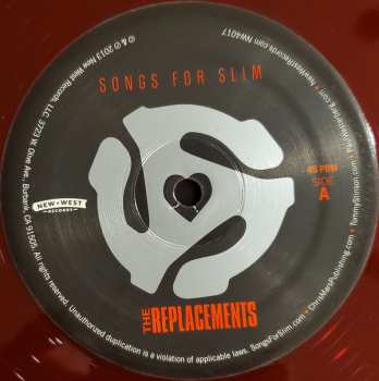 LP The Replacements: Songs For Slim CLR