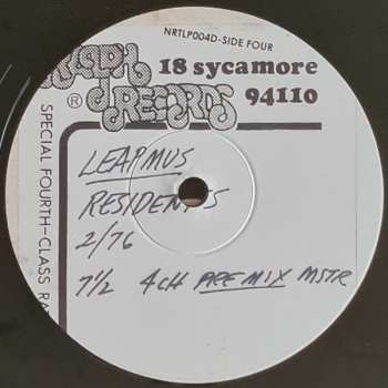 2LP The Residents: Fingerprince