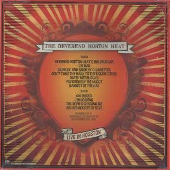 LP Reverend Horton Heat: Live In Houston CLR | LTD