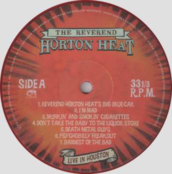 LP Reverend Horton Heat: Live In Houston CLR | LTD
