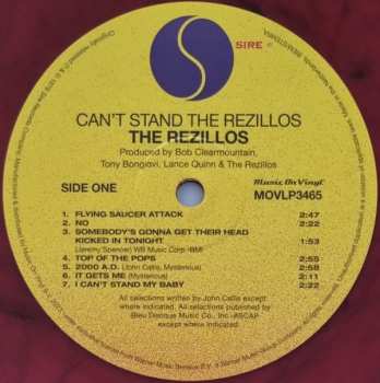 LP The Rezillos: Can't Stand The Rezillos CLR | LTD | NUM