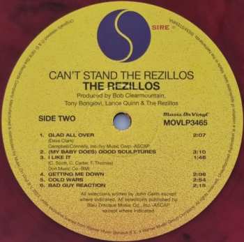 LP The Rezillos: Can't Stand The Rezillos CLR | LTD | NUM