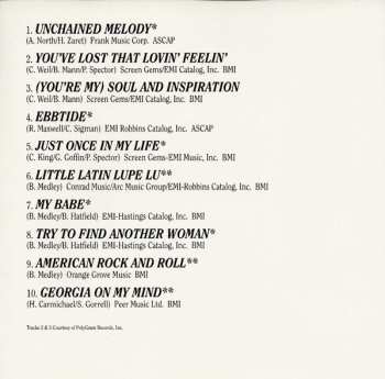 CD The Righteous Brothers: Best Of Righteous Brothers