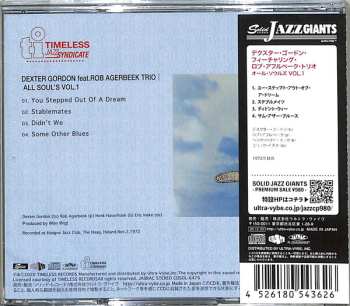 CD Dexter Gordon: All Souls' Vol. 1 LTD