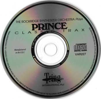 CD The Rockridge Synthesizer Orchestra: The Rockridge Synthesizer Orchestra Plays Classic Trax Of Prince