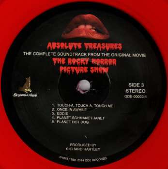 2LP "The Rocky Horror Picture Show" Original Cast: The Rocky Horror Picture Show: Absolute Treasures (The Complete Soundtrack From The Original Movie) CLR