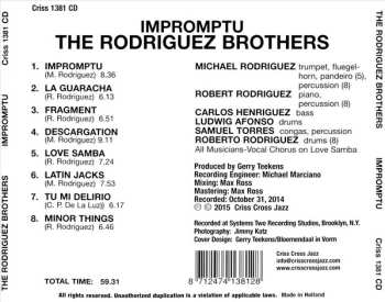 CD The Rodriguez Brothers: Impromptu