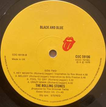 CD The Rolling Stones: Black & Blue - 2025 Mix