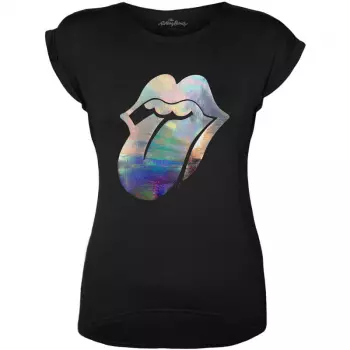 Mujeres Camiseta Foil Tongue 