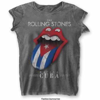 Merch The Rolling Stones: Mujeres Camiseta Havana Cuba 