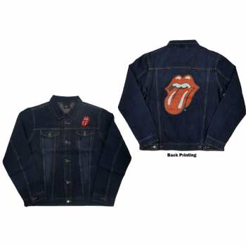 Mercancía The Rolling Stones: Džínová Bunda Classic Tongue  S