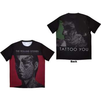 Mercancía The Rolling Stones: The Rolling Stones Unisex Sublimation T-shirt: Tattoo You (back Print) (small) S